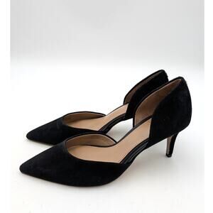 Sam Edelman Jaina d'Orsay Pump Pointed Toe Women's Black Size US5M EU35